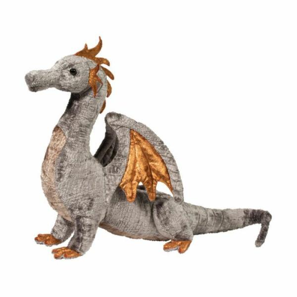 Novelty Plush |   Faust Silver Dragon Novelty Plush Novelty Plush