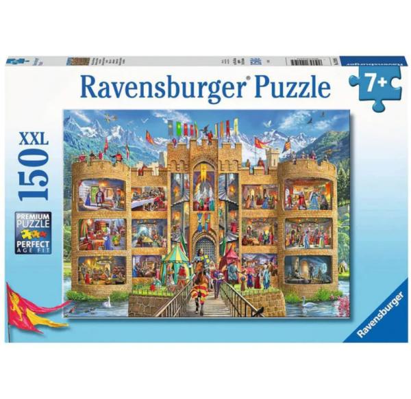 Age 5 + (55-199 Pcs) |   Cutaway Castle Puzzle Age 5 + (55-199 Pcs) Age 5 + (55-199 Pcs)