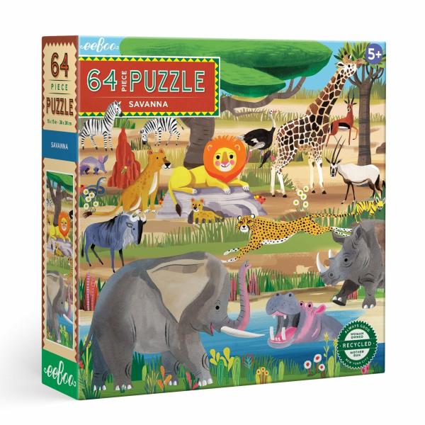 Age 5 + (55-199 Pcs) |   Savanna Puzzle Age 5 + (55-199 Pcs) Age 5 + (55-199 Pcs)