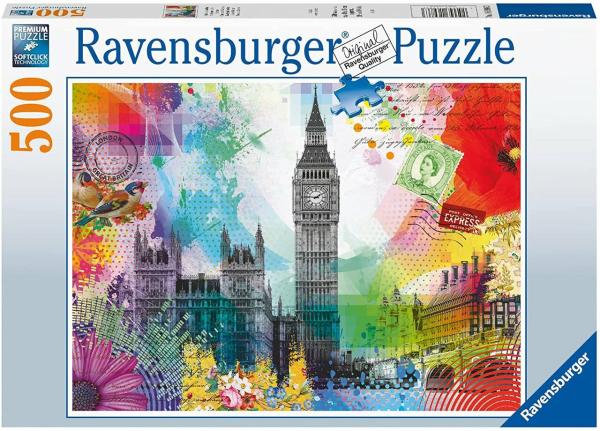 Ages 10-12 Yrs (401-999 Pcs) |   London Postcard Puzzle Ages 10-12 Yrs (401-999 Pcs) Ages 10-12 Yrs (401-999 Pcs)