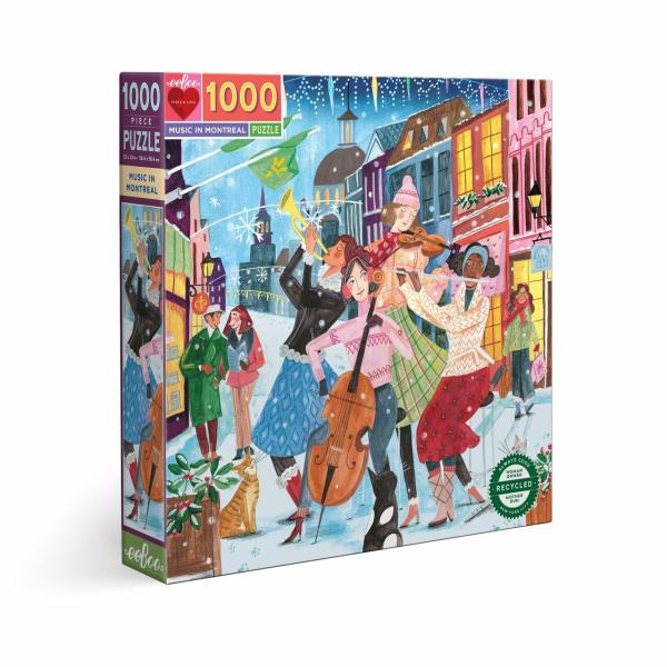 Ages 13+ Yrs (1000+ Pcs) |   Music In Montreal Puzzle Ages 13+ Yrs (1000+ Pcs) Ages 13+ Yrs (1000+ Pcs)