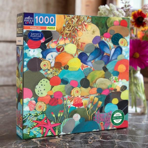 Ages 13+ Yrs (1000+ Pcs) |   Pebbles Square Puzzle Ages 13+ Yrs (1000+ Pcs) Ages 13+ Yrs (1000+ Pcs)