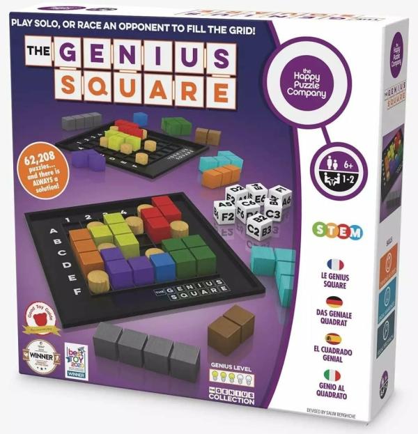 Brainteasers |   Genius Square Board Games Brainteasers