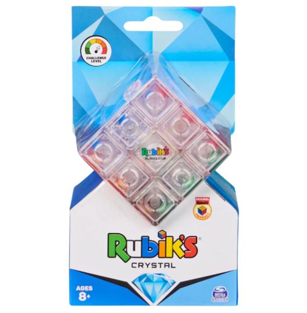 Brainteasers |   Rubiks 3X3 Crystal Cube Board Games Brainteasers