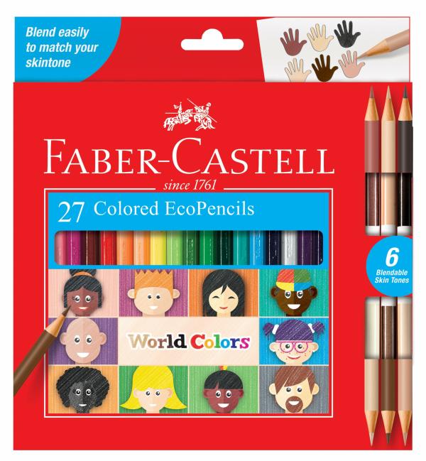 Celebrate Diversity |   World Colors Pencils Set Of 27 Celebrate Diversity Celebrate Diversity