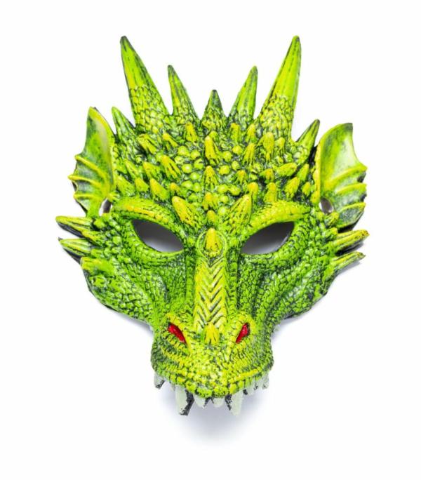 Dress Up |   Dragon Mask Green Dress Up Dress Up