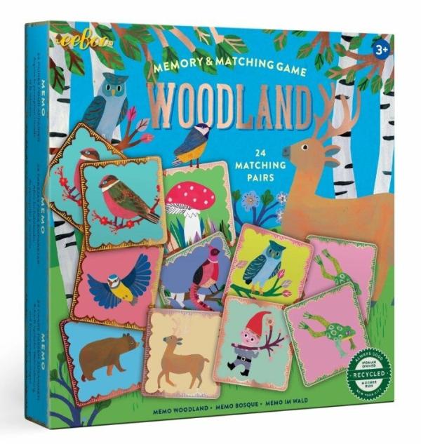 Early Years Board Games |   Woodland Matching & Memory Game Board Games Early Years Board Games