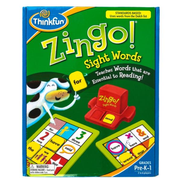 Early Years Board Games |   Zingo Sight Words Board Games Early Years Board Games