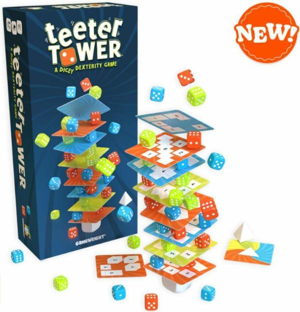 Family Board Games |   Teeter Tower Board Games Family Board Games