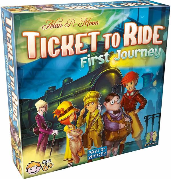 Family Board Games |   Ticket To Ride: First Journey Board Games Family Board Games