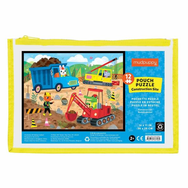 First Puzzle (Under 3 Yrs / Under 12 Pcs) |   Construction Site Puzzle Pouch First Puzzle (Under 3 Yrs / Under 12 Pcs) First Puzzle (Under 3 Yrs / Under 12 Pcs)