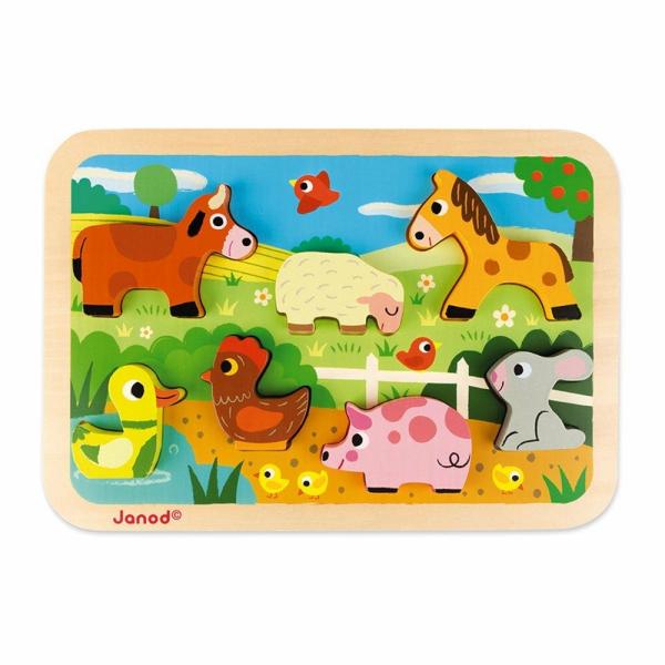 First Puzzle (Under 3 Yrs / Under 12 Pcs) |   Farm Chunky Puzzle First Puzzle (Under 3 Yrs / Under 12 Pcs) First Puzzle (Under 3 Yrs / Under 12 Pcs)