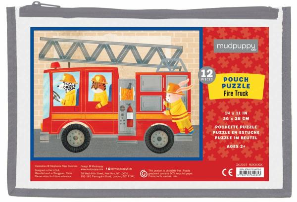 First Puzzle (Under 3 Yrs / Under 12 Pcs) |   Fire Truck Puzzle Pouch First Puzzle (Under 3 Yrs / Under 12 Pcs) First Puzzle (Under 3 Yrs / Under 12 Pcs)