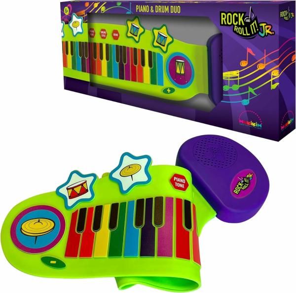 Music |   Rock And Roll It! Jr Rainbow Piano Music Music