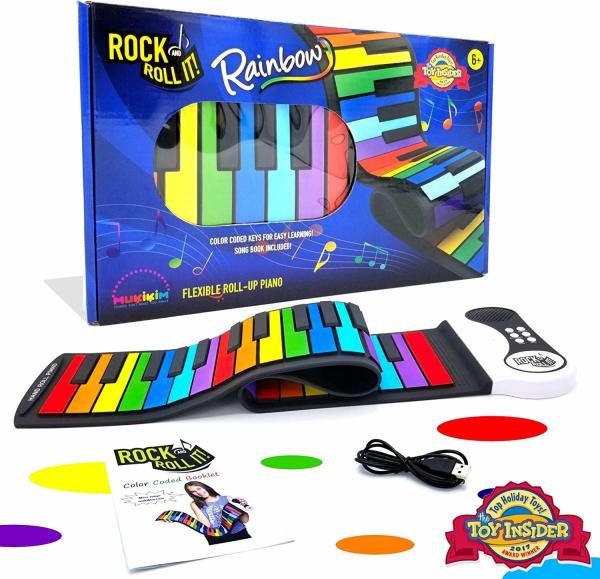 Music |   Rock And Roll Piano Rainbow Music Music