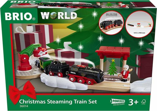 Planes, Trains And Automobiles |   Brio Christmas Steaming Train Set Planes, Trains And Automobiles Planes, Trains And Automobiles