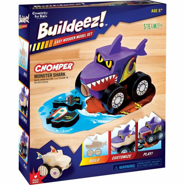 Planes, Trains And Automobiles |   Buildeez! Monster Shark – Chomper Planes, Trains And Automobiles Planes, Trains And Automobiles