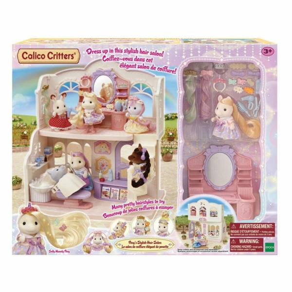 Pretend Play |   Pony’s Stylish Hair Salon – Calico Critters Pretend Play Pretend Play