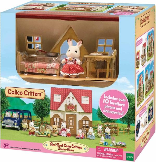 Pretend Play |   Red Roof Cozy Cottage – Calico Critters Pretend Play Pretend Play