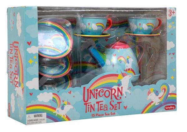 Pretend Play |   Unicorn Tin Tea Set Pretend Play Pretend Play