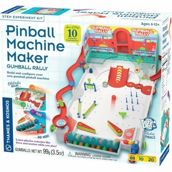 Science And Tech |   Pinball Machine Maker: Gumball Rally Science And Tech Science And Tech