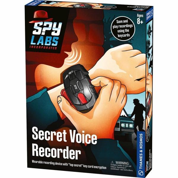 Science And Tech |   Spy Labs: Secret Voice Recorder Science And Tech Science And Tech