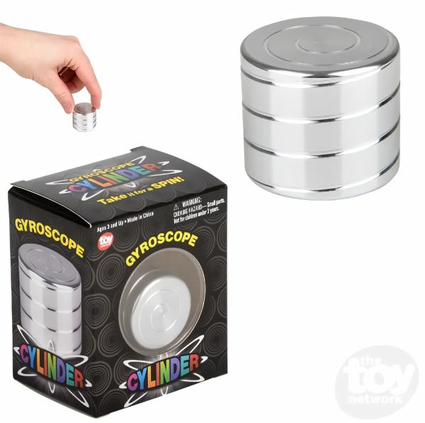 Sensory |   1.25" Gyroscope Cylinder Toys Sensory