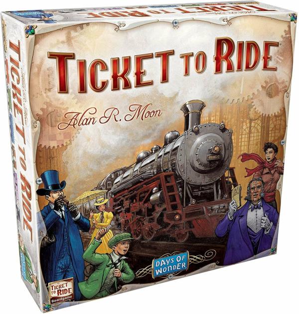 Strategic Board Games |   Ticket To Ride Board Games Strategic Board Games