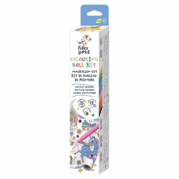 Unicorns, Rainbows And Sparkles |   Coloring Roll Kit Fantasy Unicorn Toys Unicorns, Rainbows And Sparkles