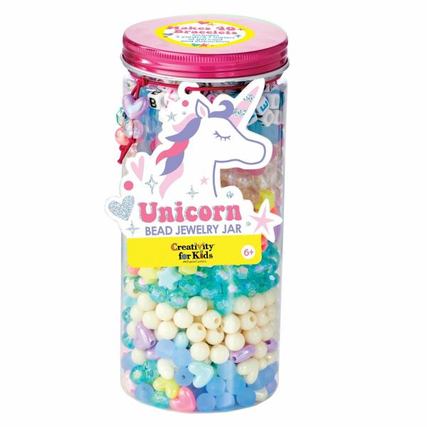 Unicorns, Rainbows And Sparkles |   Unicorn Bead Jewelry Jar Toys Unicorns, Rainbows And Sparkles