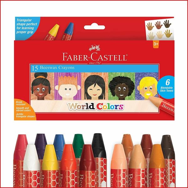 Celebrate Diversity |   World Colors Beeswax Crayons Celebrate Diversity Celebrate Diversity