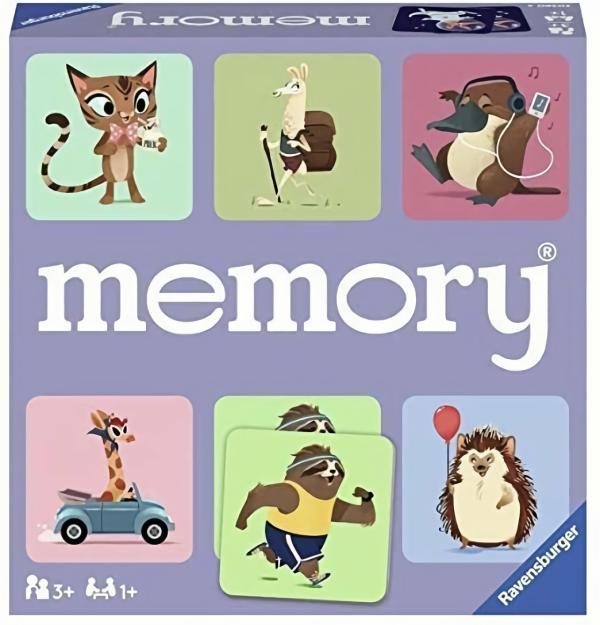 Early Years Board Games |   Memory Wild World Of Animals Board Games Early Years Board Games