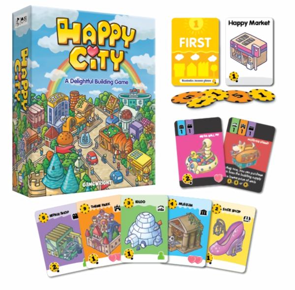 Family Board Games |   Happy City Board Games Family Board Games