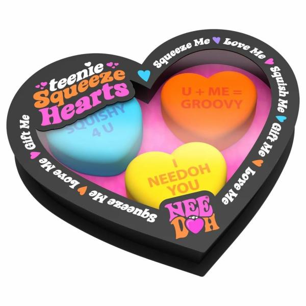 Sensory |   Squeeze Heart Teenie Needoh (Assorted) Sensory Sensory